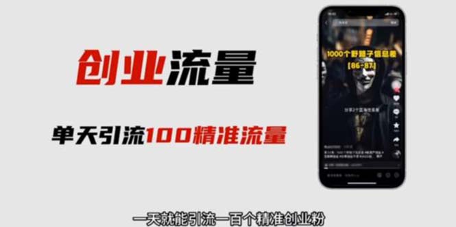 自媒体音频加图文制作视频 一天引流一百个精准创业粉【音频软件+图片素材】-魔王知识星球