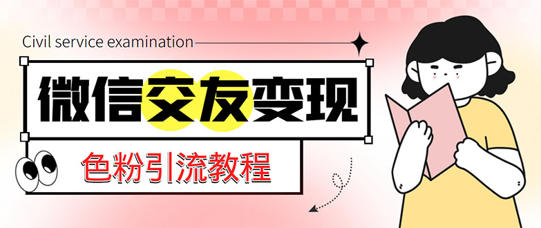 微信交友变现项目，吸引全网LSP男粉精准变现，小白也能轻松上手，日入500+-魔王知识星球