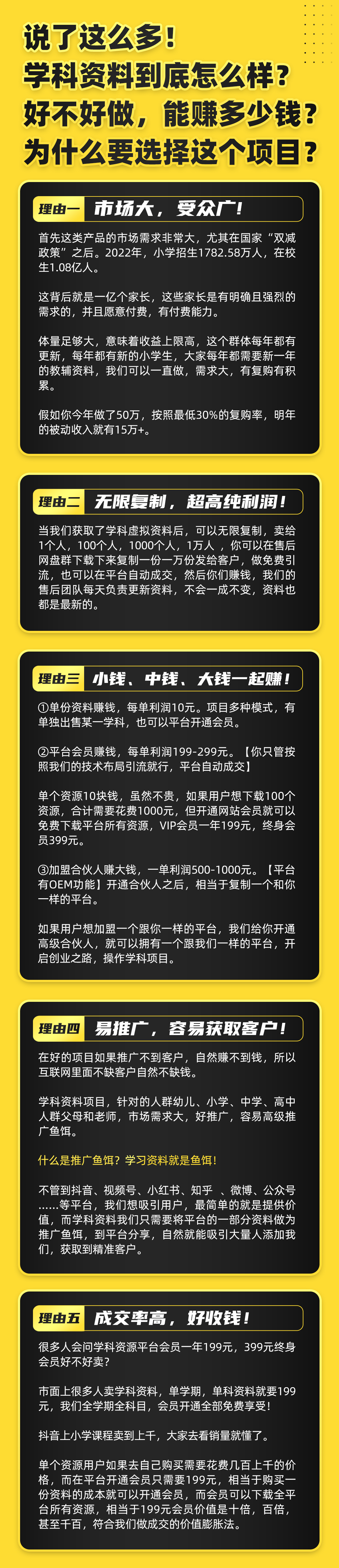 图片[3]-2023最新k12学科资料变现项目：一单299双平台操作 年入50w(资料+软件+教程)-魔王知识星球