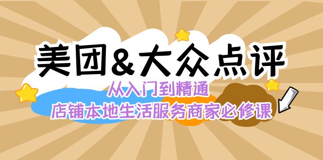 美团+大众点评 从入门到精通：店铺本地生活 流量提升 店铺运营 推广秘术...